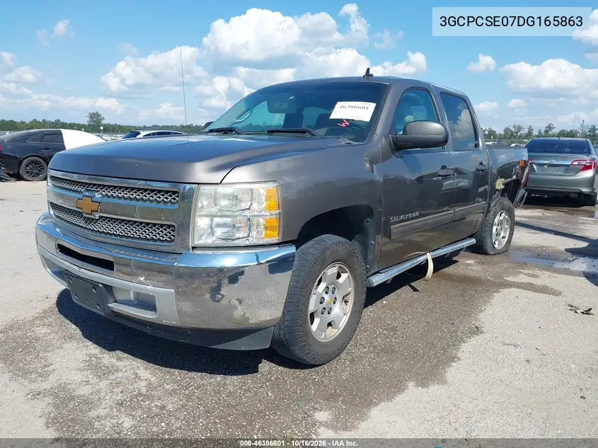 2013 CHEVROLET SILVERADO VIN 3GCPCSE07DG165863 — фото 2