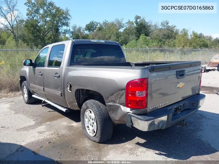 2013 CHEVROLET SILVERADO VIN 3GCPCSE07DG165863 — фото 3