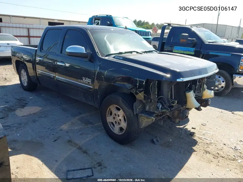 CHEVROLET SILVERADO 2013, VIN 3GCPCSE05DG106147
