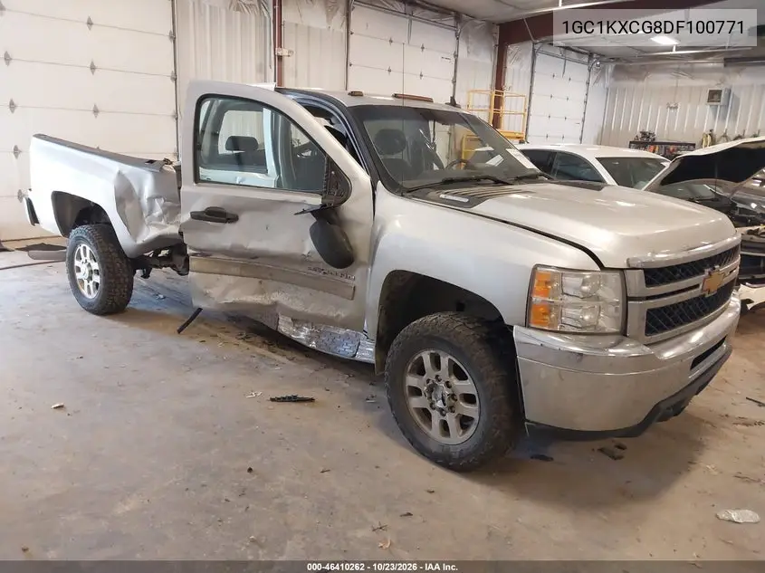 CHEVROLET SILVERADO 2013, VIN 1GC1KXCG8DF100771