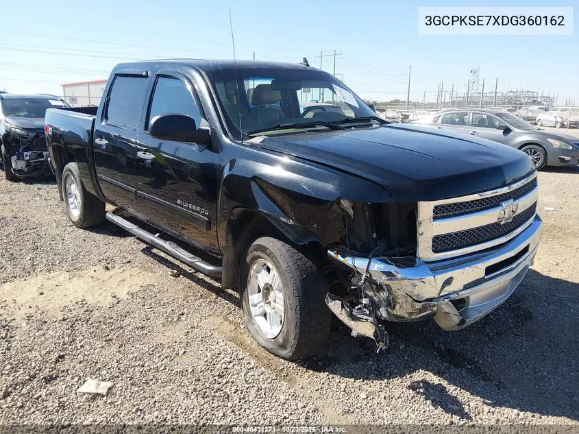 CHEVROLET SILVERADO 2013, VIN 3GCPKSE7XDG360162