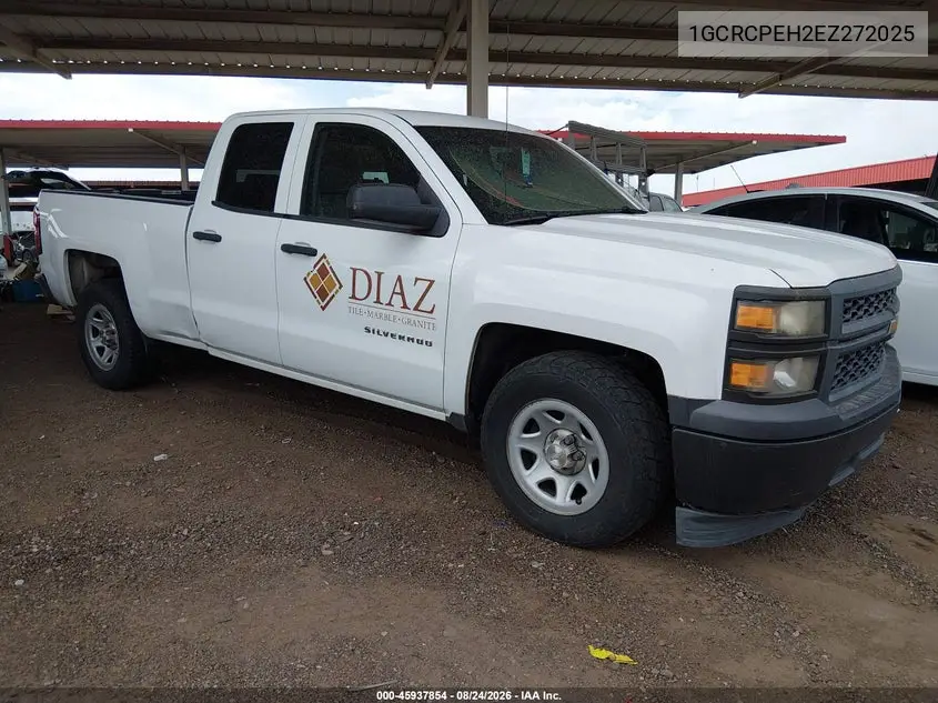 CHEVROLET SILVERADO 2014, VIN 1GCRCPEH2EZ272025