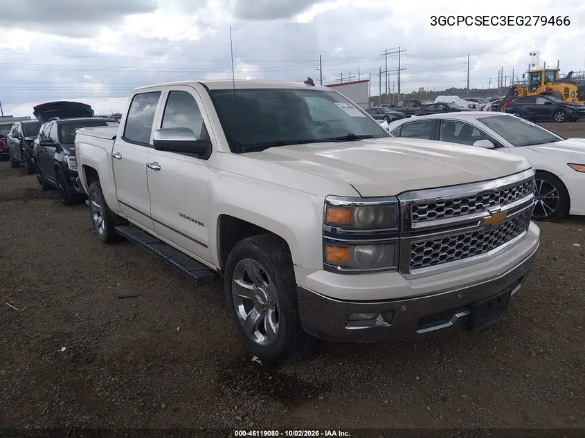 CHEVROLET SILVERADO 2014, VIN 3GCPCSEC3EG279466