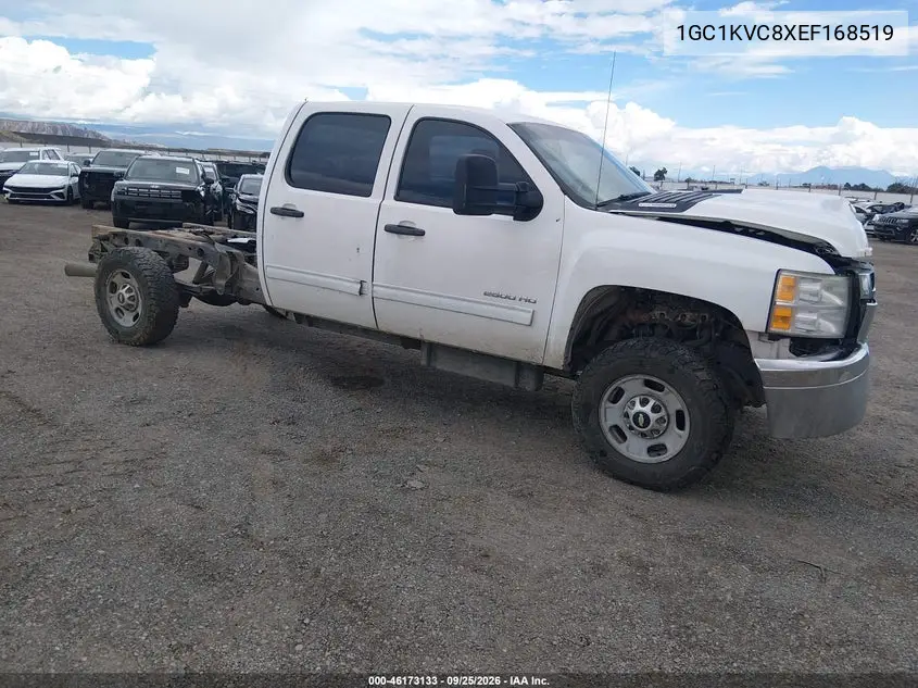 CHEVROLET SILVERADO 2014, VIN 1GC1KVC8XEF168519