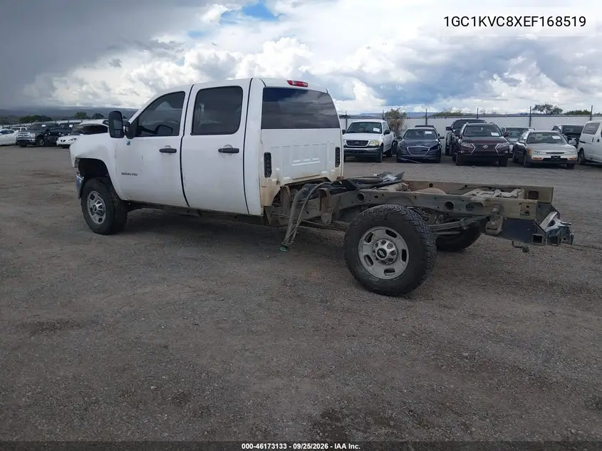 2014 CHEVROLET SILVERADO VIN 1GC1KVC8XEF168519 — фото 3