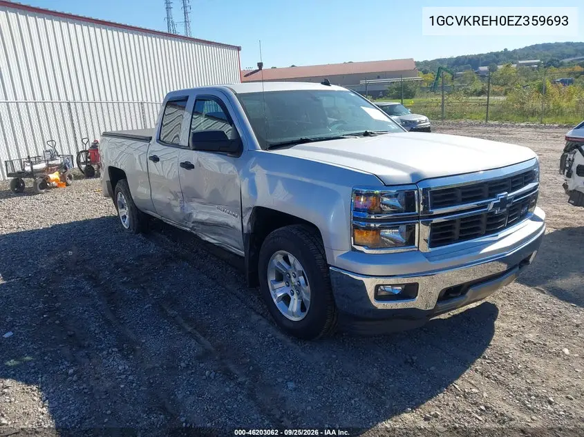 CHEVROLET SILVERADO 2014, VIN 1GCVKREH0EZ359693