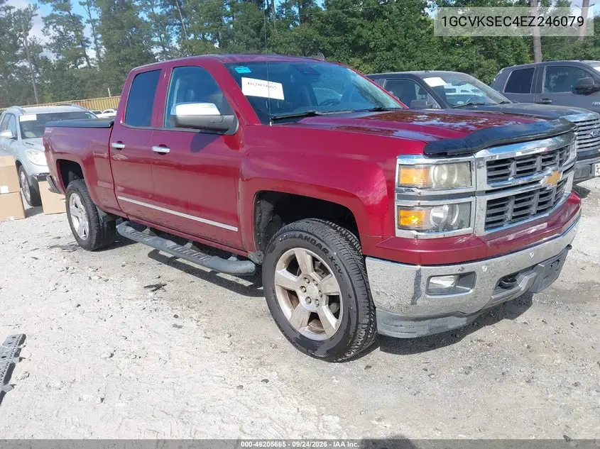 CHEVROLET SILVERADO 2014, VIN 1GCVKSEC4EZ246079