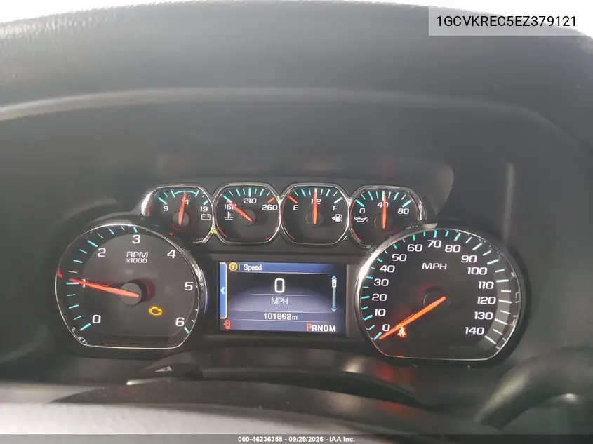 2014 CHEVROLET SILVERADO VIN 1GCVKREC5EZ379121 — фото 7