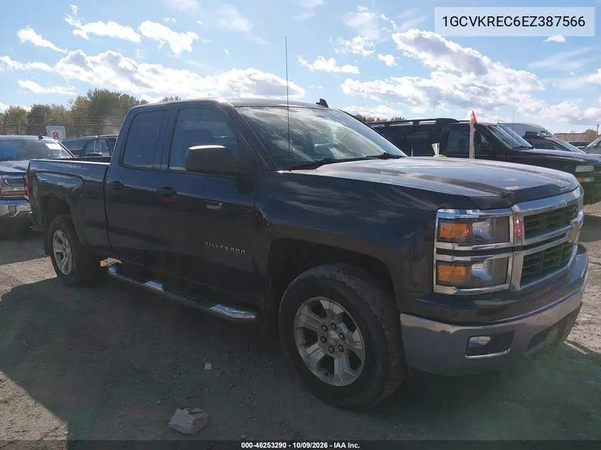 CHEVROLET SILVERADO 2014, VIN 1GCVKREC6EZ387566