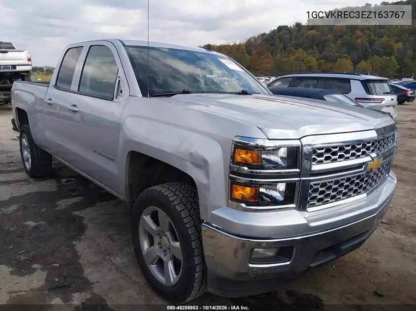 CHEVROLET SILVERADO 2014, VIN 1GCVKREC3EZ163767