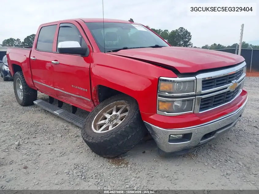 CHEVROLET SILVERADO 2014, VIN 3GCUKSEC5EG329404