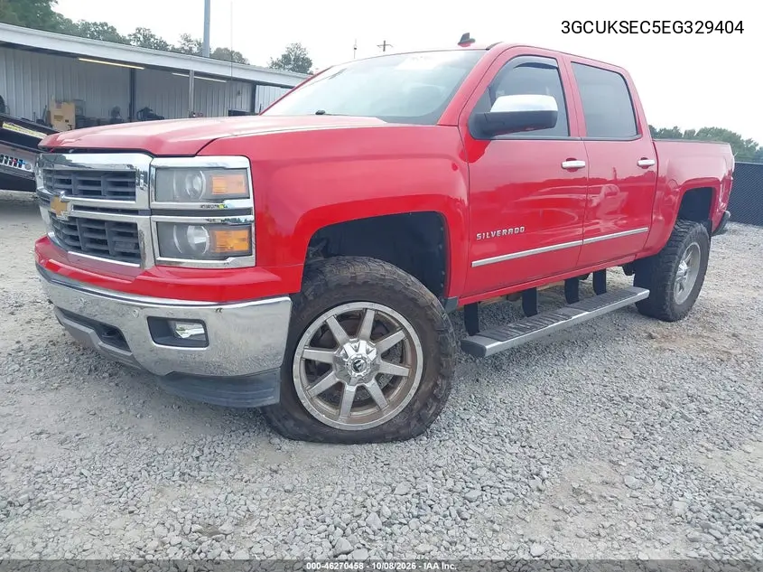 2014 CHEVROLET SILVERADO VIN 3GCUKSEC5EG329404 — фото 2