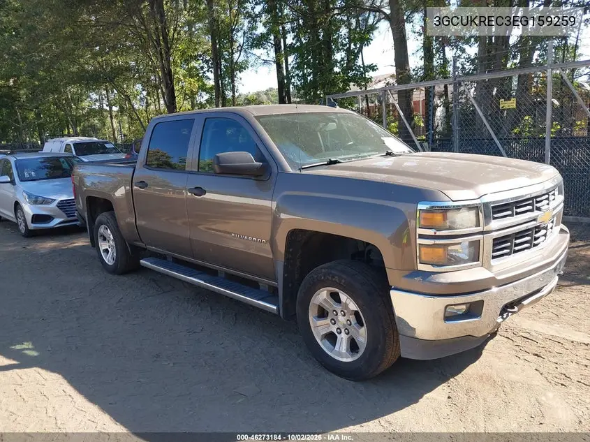 CHEVROLET SILVERADO 2014, VIN 3GCUKREC3EG159259