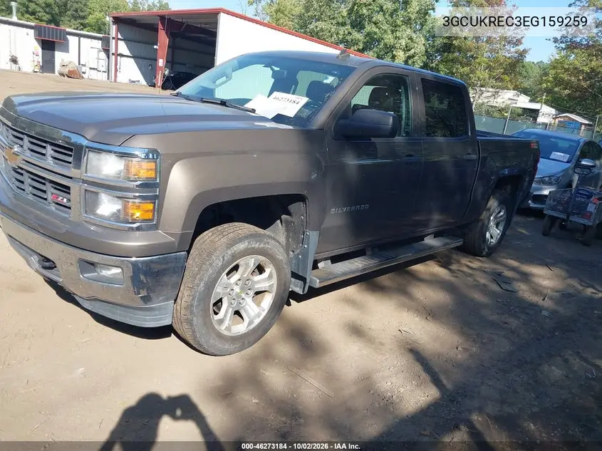 2014 CHEVROLET SILVERADO VIN 3GCUKREC3EG159259 — фото 2