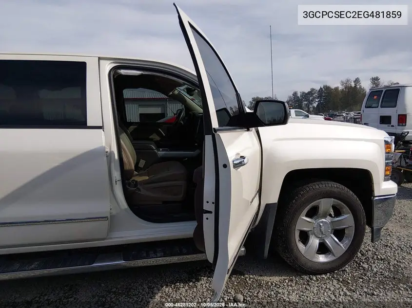 2014 CHEVROLET SILVERADO VIN 3GCPCSEC2EG481859 — фото 5