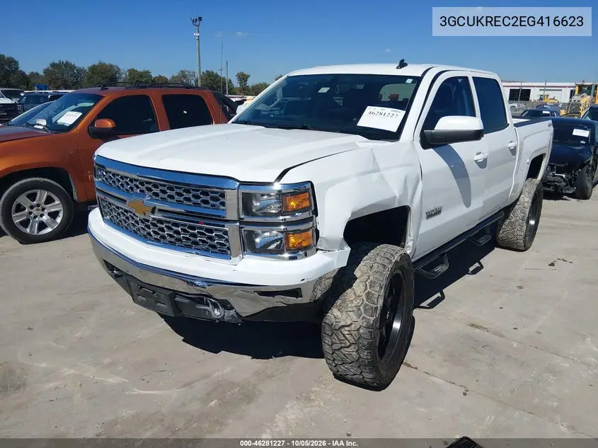 2014 CHEVROLET SILVERADO VIN 3GCUKREC2EG416623 — фото 2