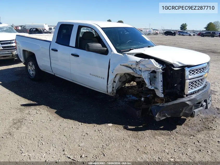 CHEVROLET SILVERADO 2014, VIN 1GCRCPEC9EZ287710