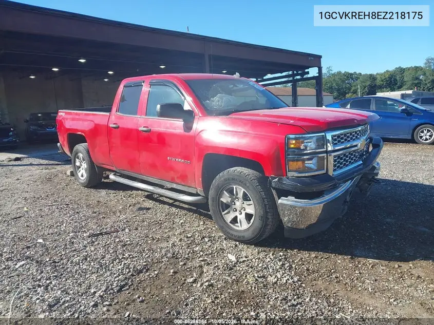 CHEVROLET SILVERADO 2014, VIN 1GCVKREH8EZ218175