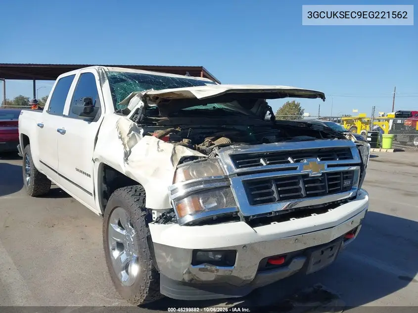 CHEVROLET SILVERADO 2014, VIN 3GCUKSEC9EG221562