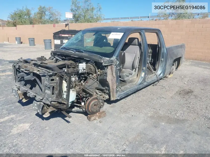 2014 CHEVROLET SILVERADO VIN 3GCPCPEH5EG194086 — фото 2
