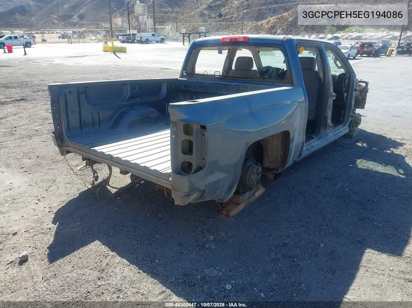 2014 CHEVROLET SILVERADO VIN 3GCPCPEH5EG194086 — фото 4