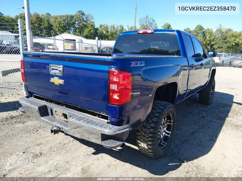 2014 CHEVROLET SILVERADO VIN 1GCVKREC2EZ358470 — фото 4