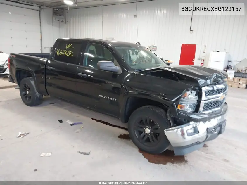 CHEVROLET SILVERADO 2014, VIN 3GCUKRECXEG129157