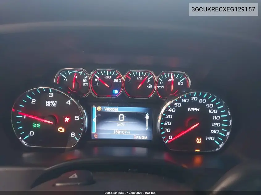 2014 CHEVROLET SILVERADO VIN 3GCUKRECXEG129157 — фото 7