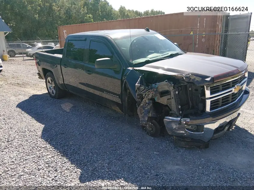 CHEVROLET SILVERADO 2014, VIN 3GCUKREC2EG166624