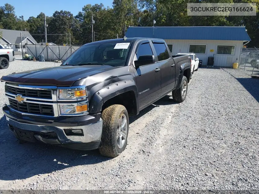2014 CHEVROLET SILVERADO VIN 3GCUKREC2EG166624 — фото 2