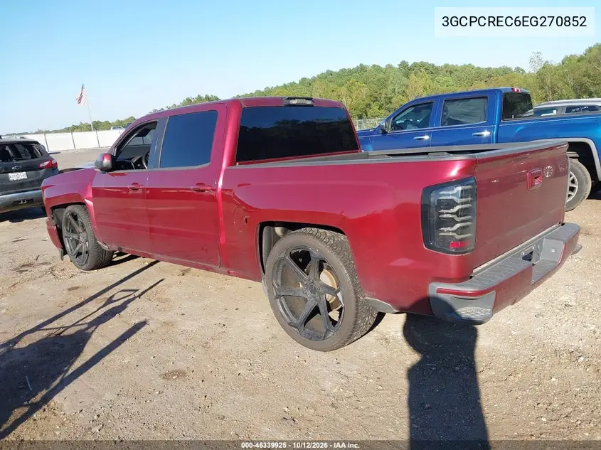 2014 CHEVROLET SILVERADO VIN 3GCPCREC6EG270852 — фото 3