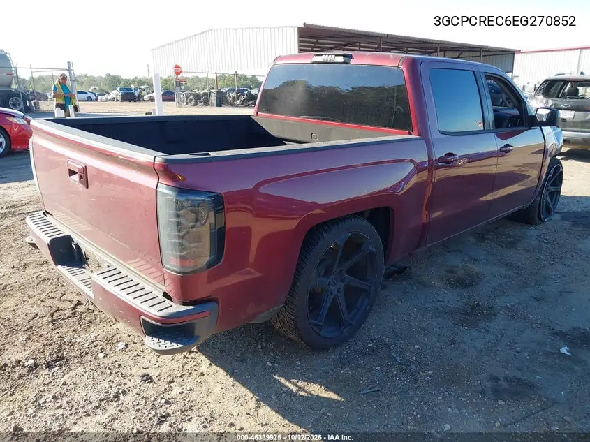 2014 CHEVROLET SILVERADO VIN 3GCPCREC6EG270852 — фото 4