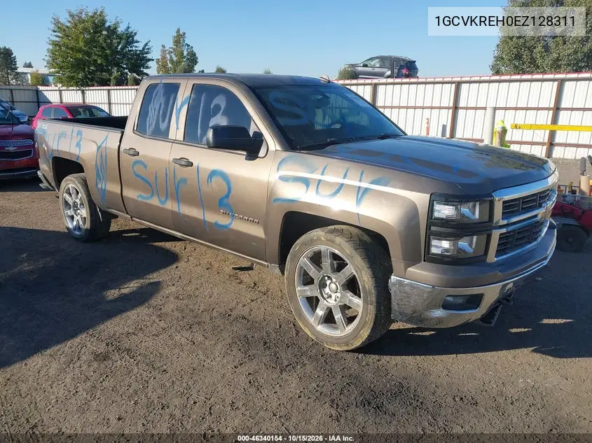 CHEVROLET SILVERADO 2014, VIN 1GCVKREH0EZ128311