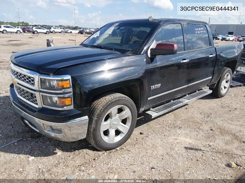 2014 CHEVROLET SILVERADO VIN 3GCPCSEC9EG444341 — фото 2