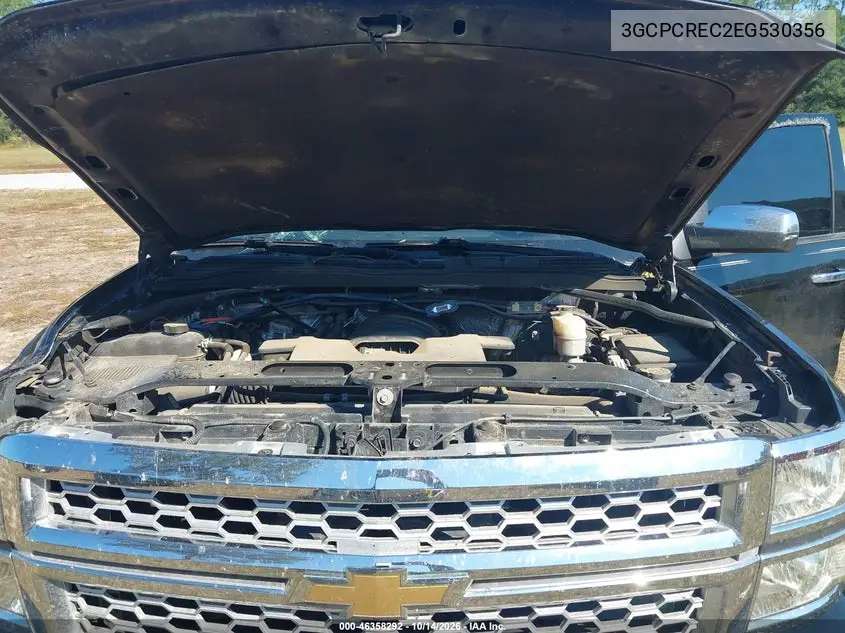 2014 CHEVROLET SILVERADO VIN 3GCPCREC2EG530356 — фото 10