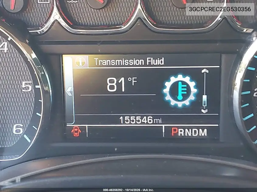 2014 CHEVROLET SILVERADO VIN 3GCPCREC2EG530356 — фото 16