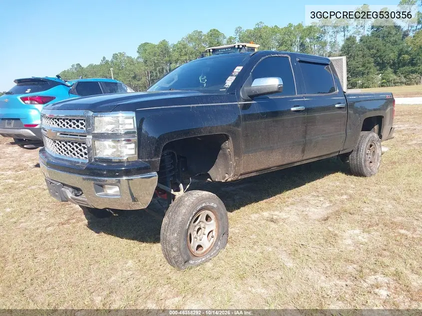 2014 CHEVROLET SILVERADO VIN 3GCPCREC2EG530356 — фото 2