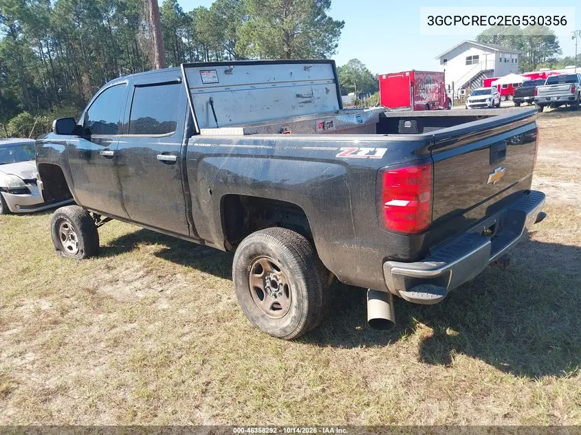 2014 CHEVROLET SILVERADO VIN 3GCPCREC2EG530356 — фото 3
