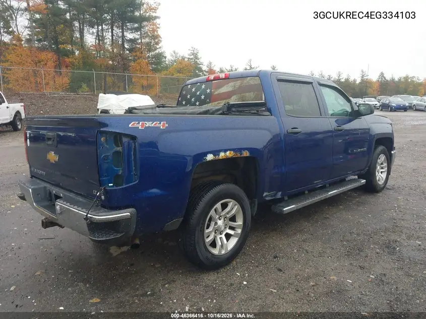 2014 CHEVROLET SILVERADO VIN 3GCUKREC4EG334103 — фото 4