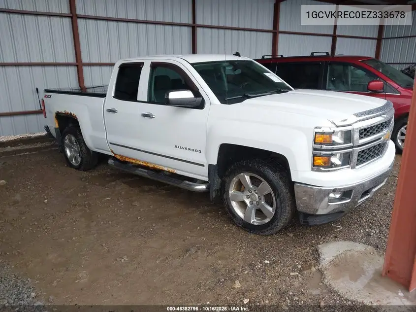 CHEVROLET SILVERADO 2014, VIN 1GCVKREC0EZ333678