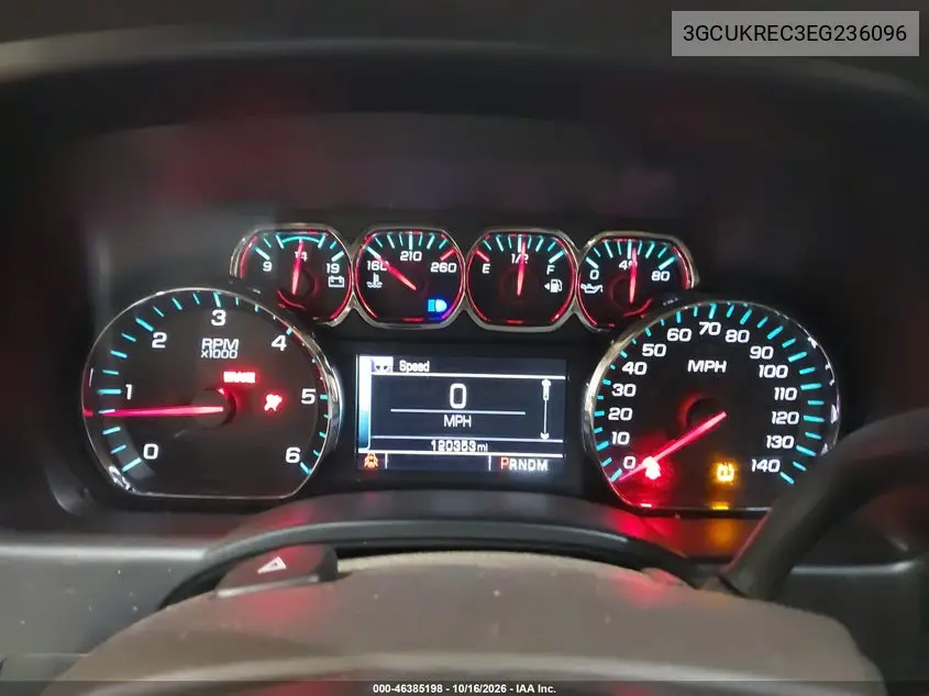 2014 CHEVROLET SILVERADO VIN 3GCUKREC3EG236096 — фото 7