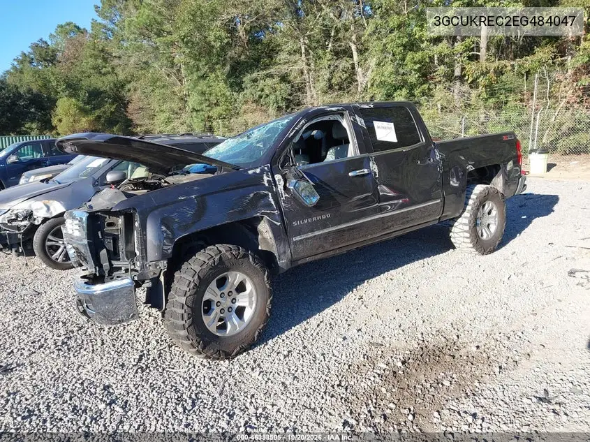 2014 CHEVROLET SILVERADO VIN 3GCUKREC2EG484047 — фото 2