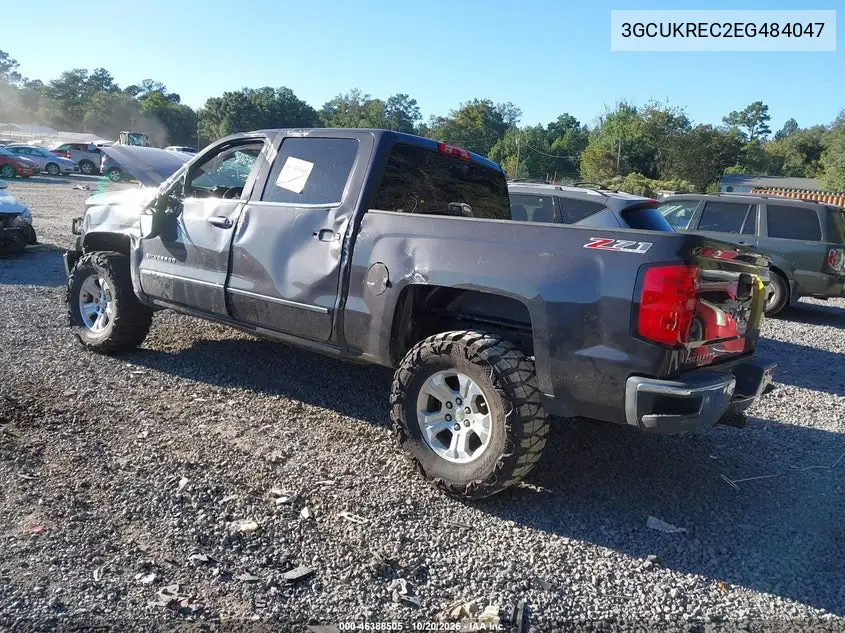 2014 CHEVROLET SILVERADO VIN 3GCUKREC2EG484047 — фото 3
