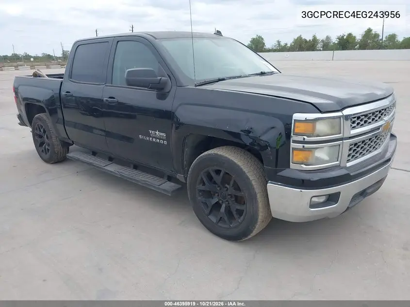 CHEVROLET SILVERADO 2014, VIN 3GCPCREC4EG243956