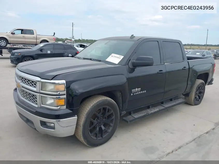 2014 CHEVROLET SILVERADO VIN 3GCPCREC4EG243956 — фото 2
