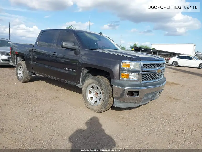 CHEVROLET SILVERADO 2014, VIN 3GCPCPEH1EG189418