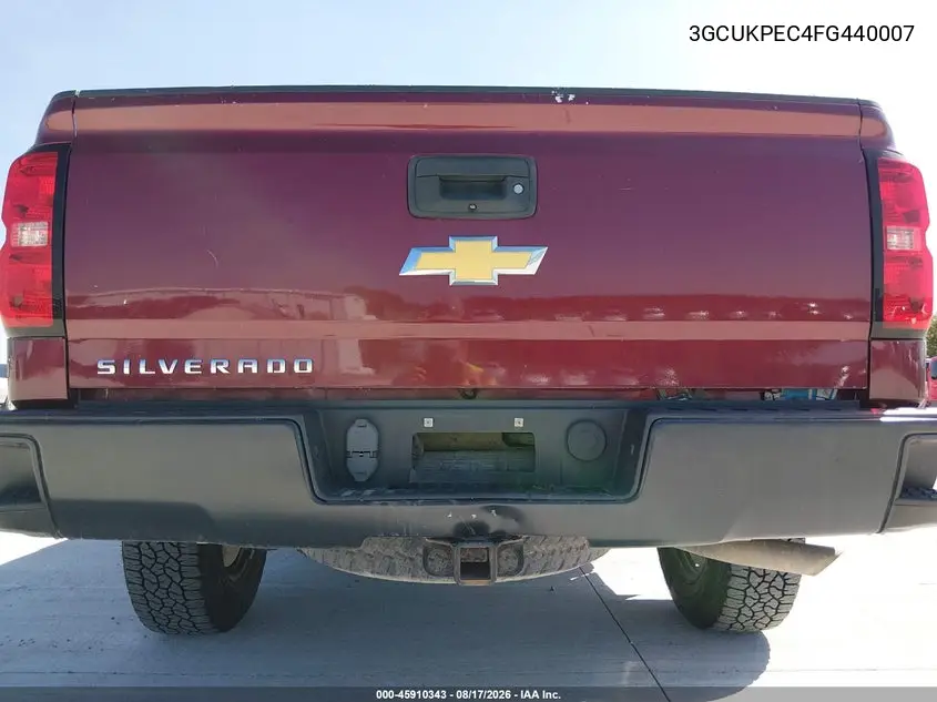 2015 CHEVROLET SILVERADO VIN 3GCUKPEC4FG440007 — фото 12