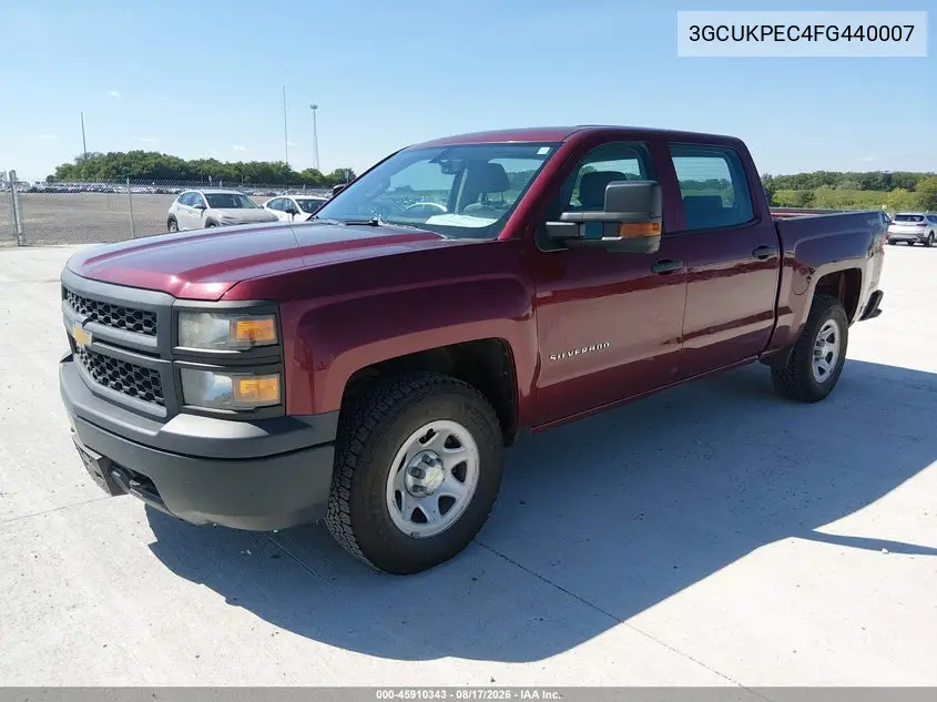 2015 CHEVROLET SILVERADO VIN 3GCUKPEC4FG440007 — фото 2