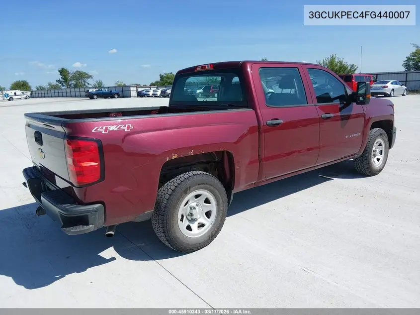 2015 CHEVROLET SILVERADO VIN 3GCUKPEC4FG440007 — фото 4