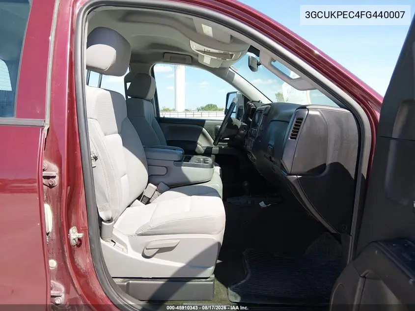 2015 CHEVROLET SILVERADO VIN 3GCUKPEC4FG440007 — фото 5